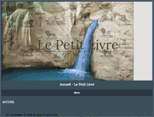 Tablet Screenshot of lepetitlivre.org